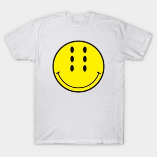 Six-Eyed Smiley Face T-Shirt